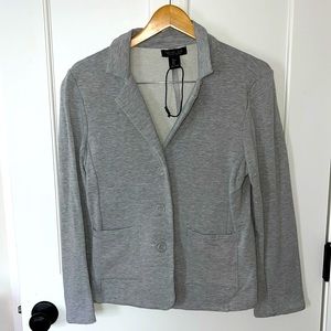 Rachel Zoe cotton grey blazer